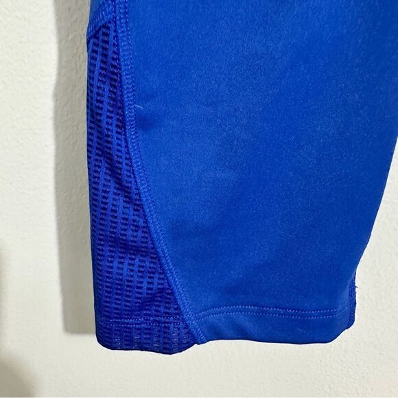 Under Armour royal blue capri leggings.  Size SP - Picture 2 of 8